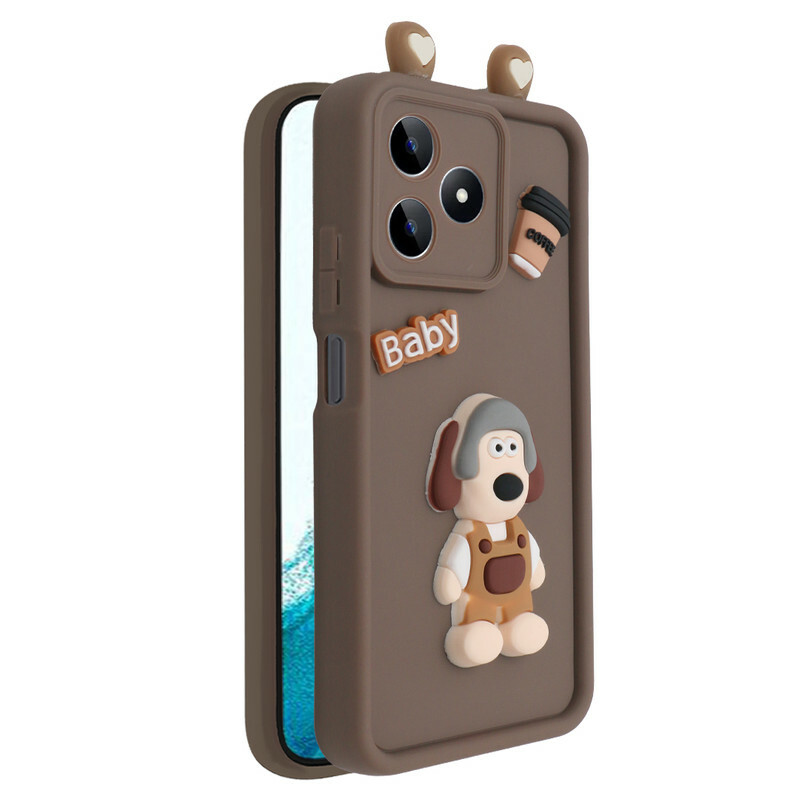 کاور فانتزی مدل KittyDog مناسب برای گوشی موبایل ریلمی C53