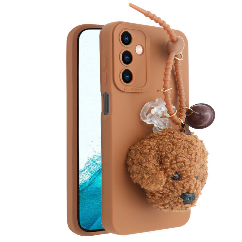 کاور عروسکی پودل مناسب گوشی سامسونگ Galaxy A55