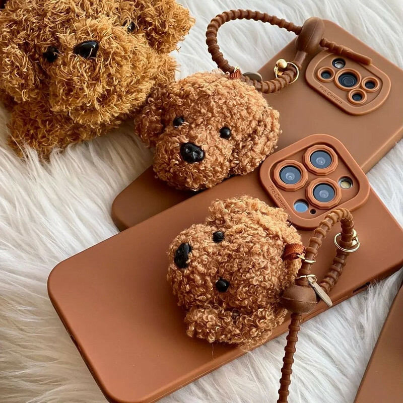 کاور عروسکی پودل مناسب گوشی شیائومی Mi 11T / Mi 11T Pro