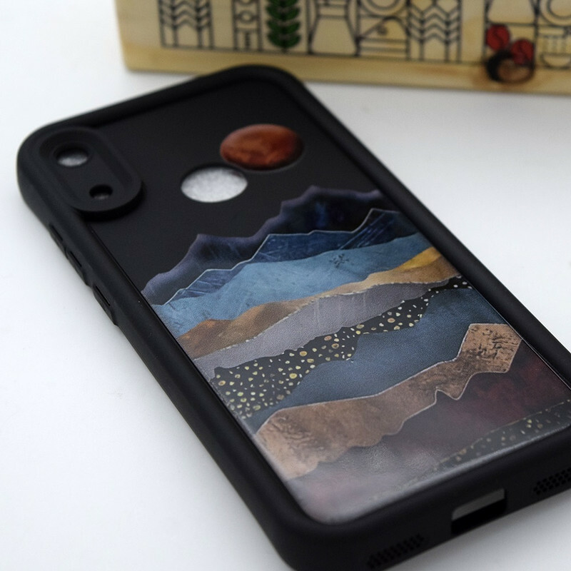 کاور طرح‌دار مدل ColorPeak مناسب برای گوشی موبایل سامسونگ Galaxy A55