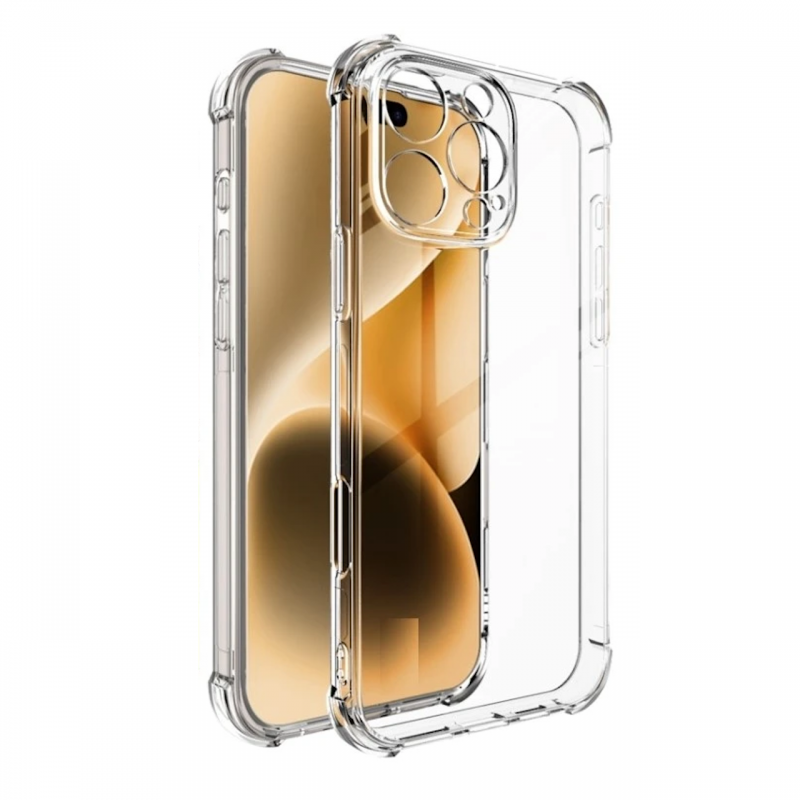 کاور ژله ای مدل ShockProof مناسب برای گوشی موبایل اپل iPhone 16 Pro Max