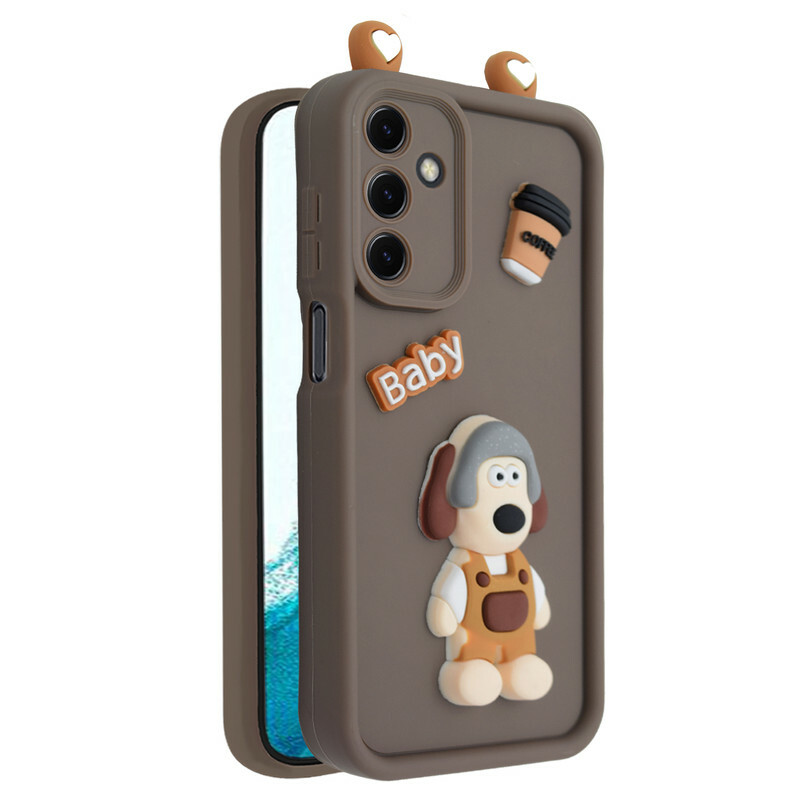 کاور فانتزی مدل KittyDog مناسب برای گوشی موبایل سامسونگ Galaxy A15