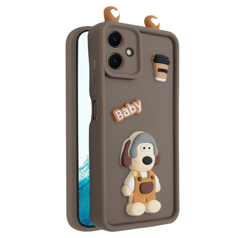 کاور فانتزی مدل KittyDog مناسب برای گوشی موبایل سامسونگ Galaxy A06