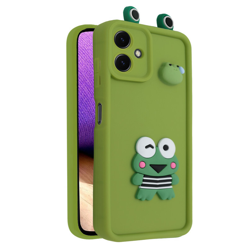 کاور فانتزی مدل GreenFrog مناسب برای گوشی موبایل سامسونگ Galaxy A06