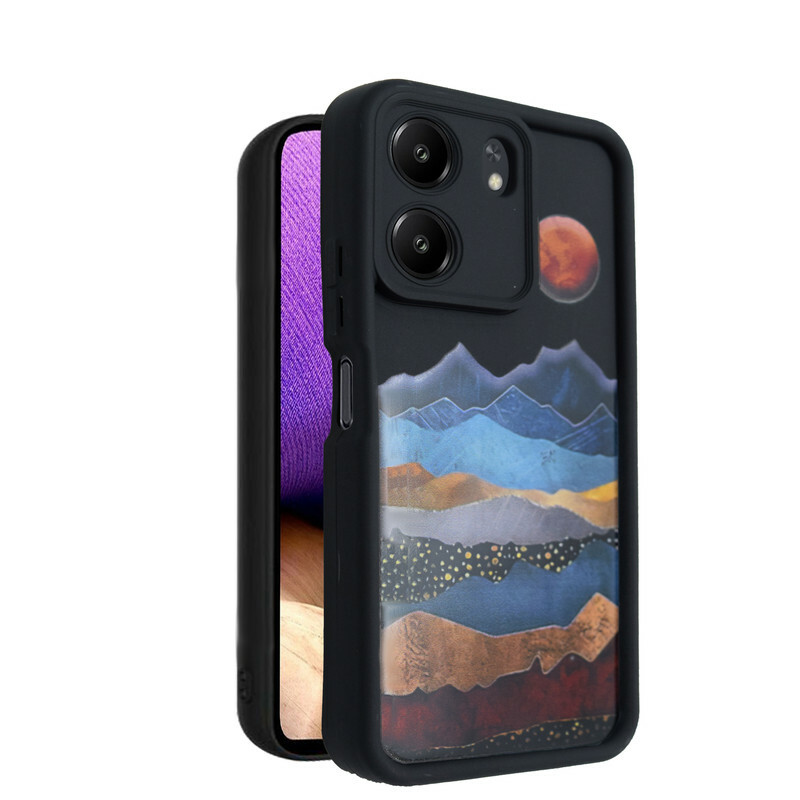 کاور طرح‌دار مدل ColorPeak مناسب برای گوشی موبایل شیائومی Redmi 13C / Poco C65