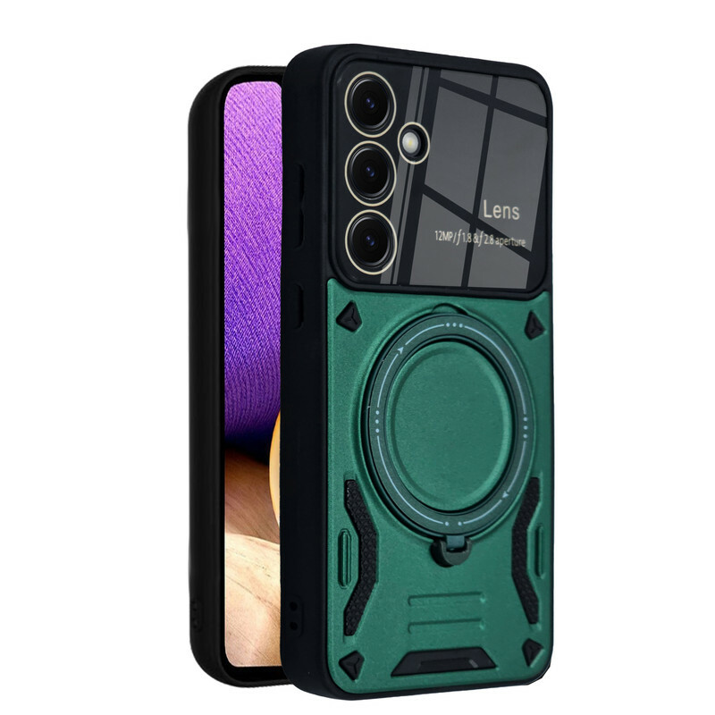 کاور مدل HybridRing مناسب برای گوشی موبایل سامسونگ Galaxy S24 FE