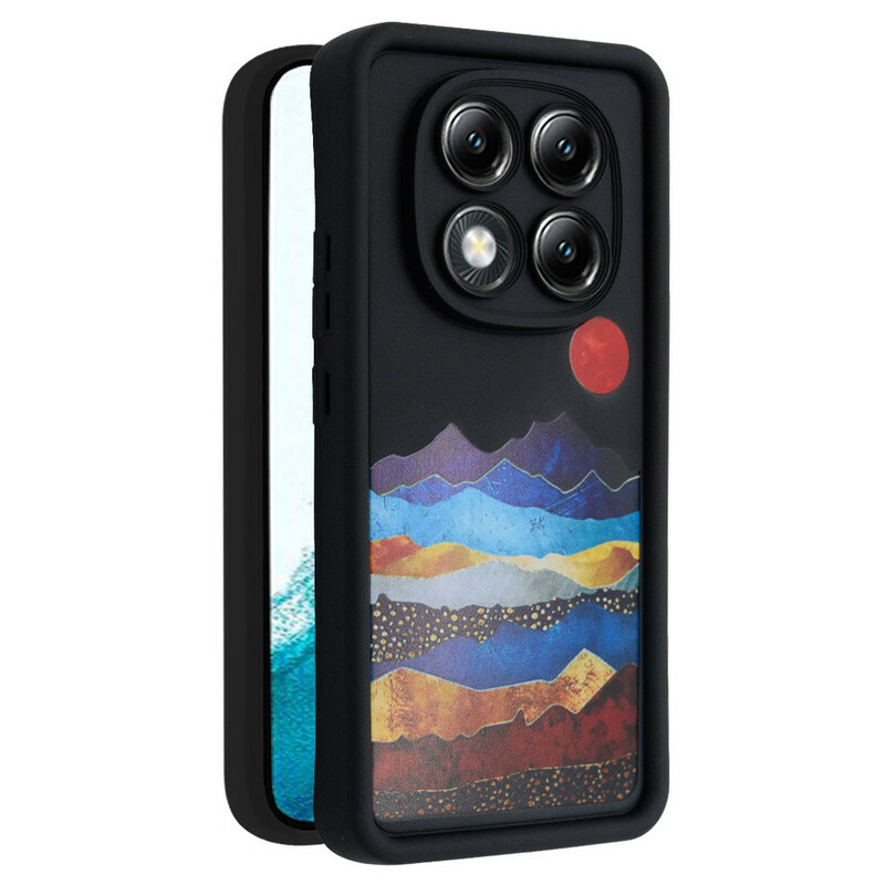 کاور طرح‌دار مدل ColorPeak مناسب برای گوشی موبایل شیائومی Redmi Note 14 Pro Plus