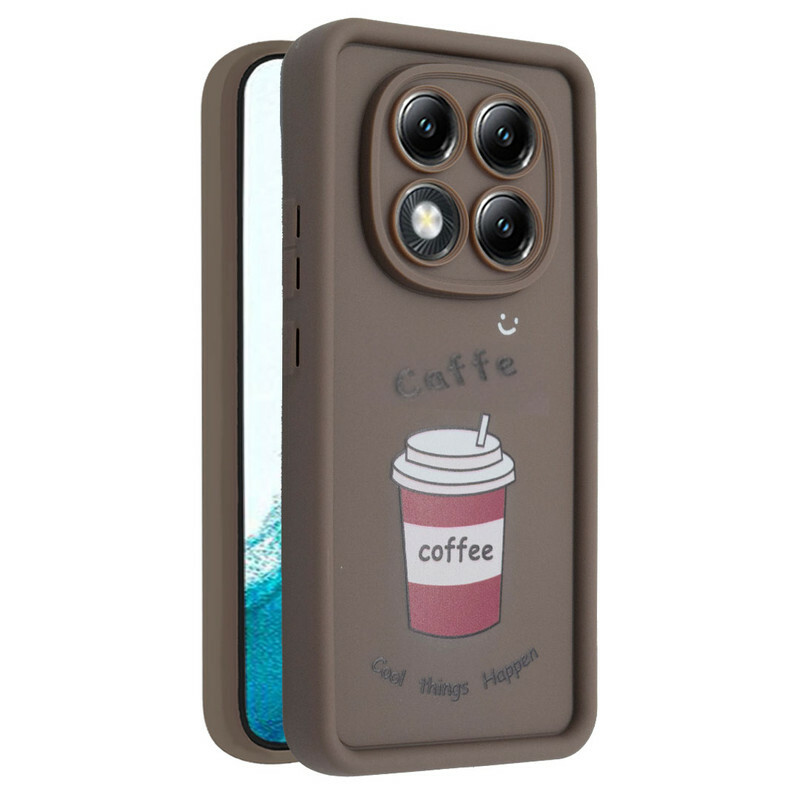 کاور طرح‌دار مدل CafeMood مناسب برای گوشی موبایل شیائومی Redmi Note 14 Pro Plus