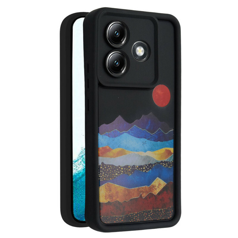 کاور طرح‌دار مدل ColorPeak مناسب برای گوشی موبایل شیائومی Redmi Note 14 5G