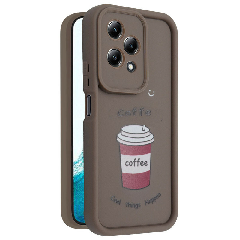 کاور طرح‌دار مدل CafeMood مناسب برای گوشی موبایل آنر 200 Lite