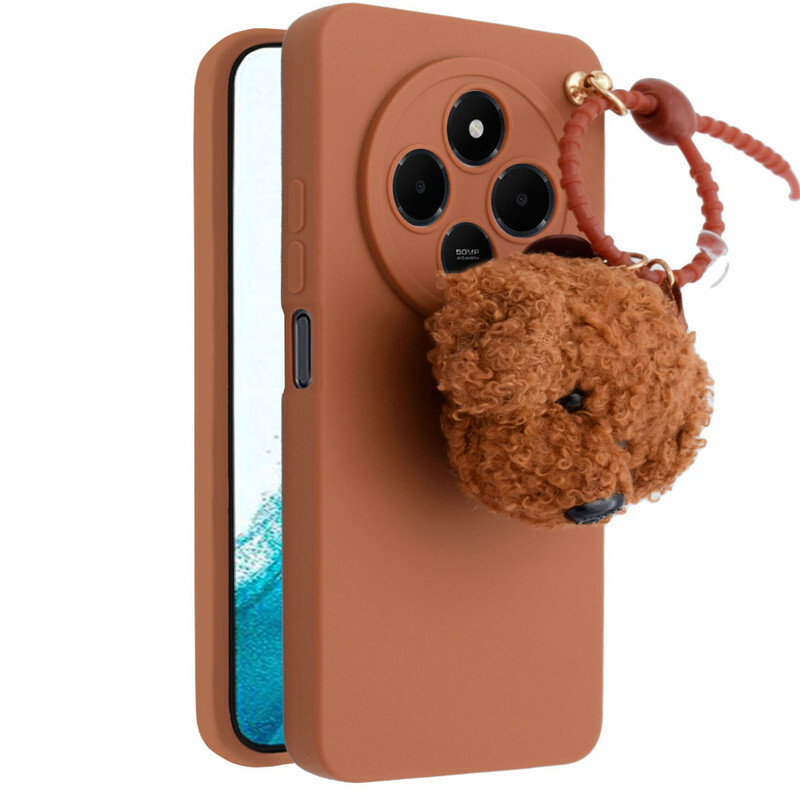 کاور عروسکی پودل مناسب گوشی شیائومی Redmi 14C / Poco C75