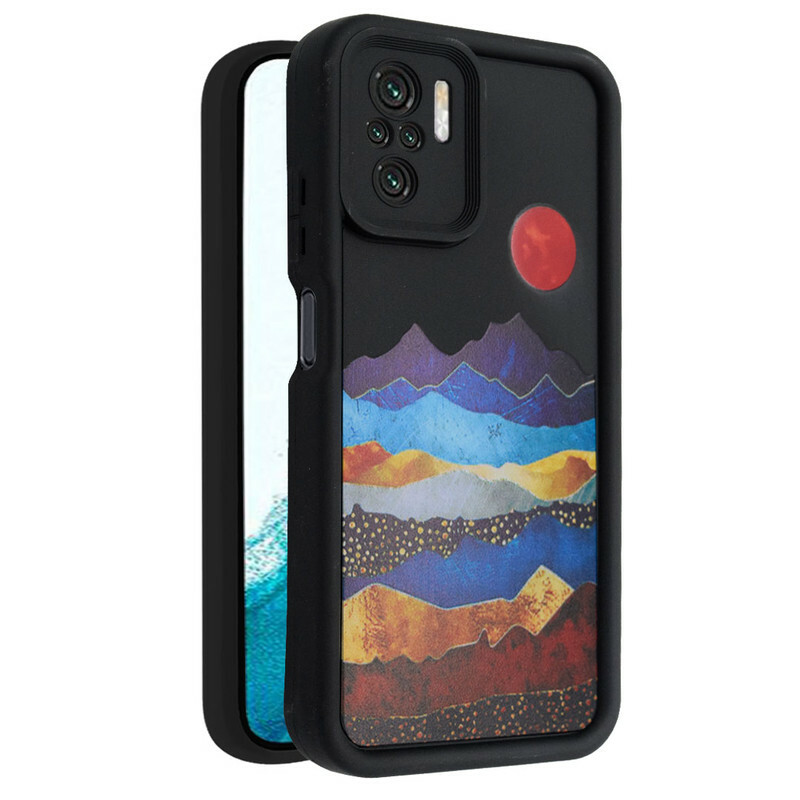 کاور طرح‌دار مدل ColorPeak مناسب برای گوشی موبایل شیائومی Redmi Note 10S / Poco M5S