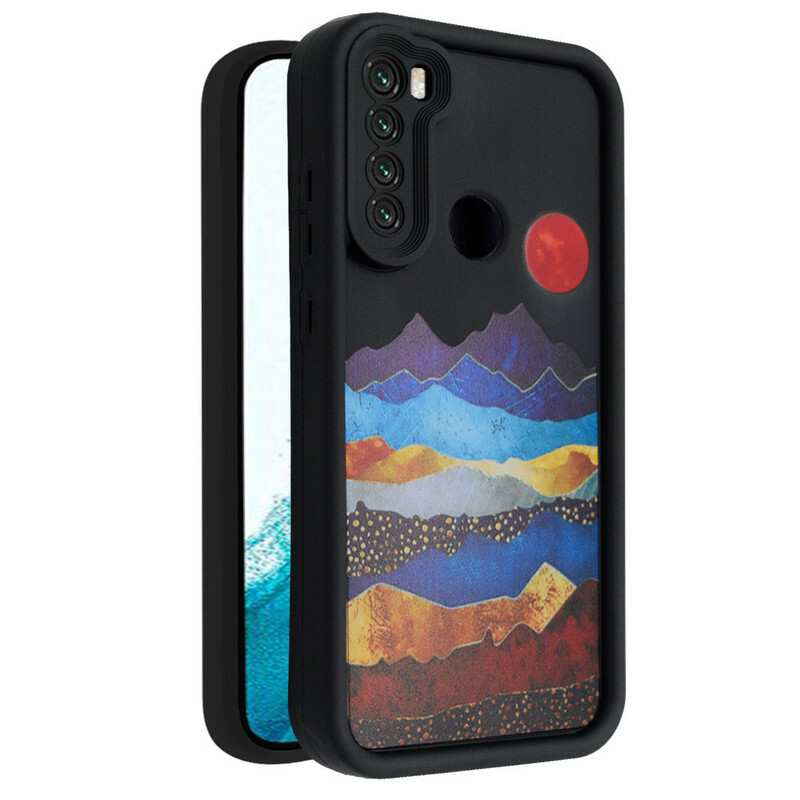 کاور طرح‌دار مدل ColorPeak مناسب برای گوشی موبایل شیائومی Redmi Note 8