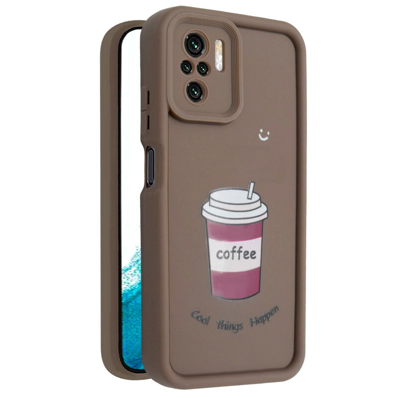 کاور طرح‌دار مدل CafeMood مناسب برای گوشی موبایل شیائومی Redmi Note 10S / Poco M5S