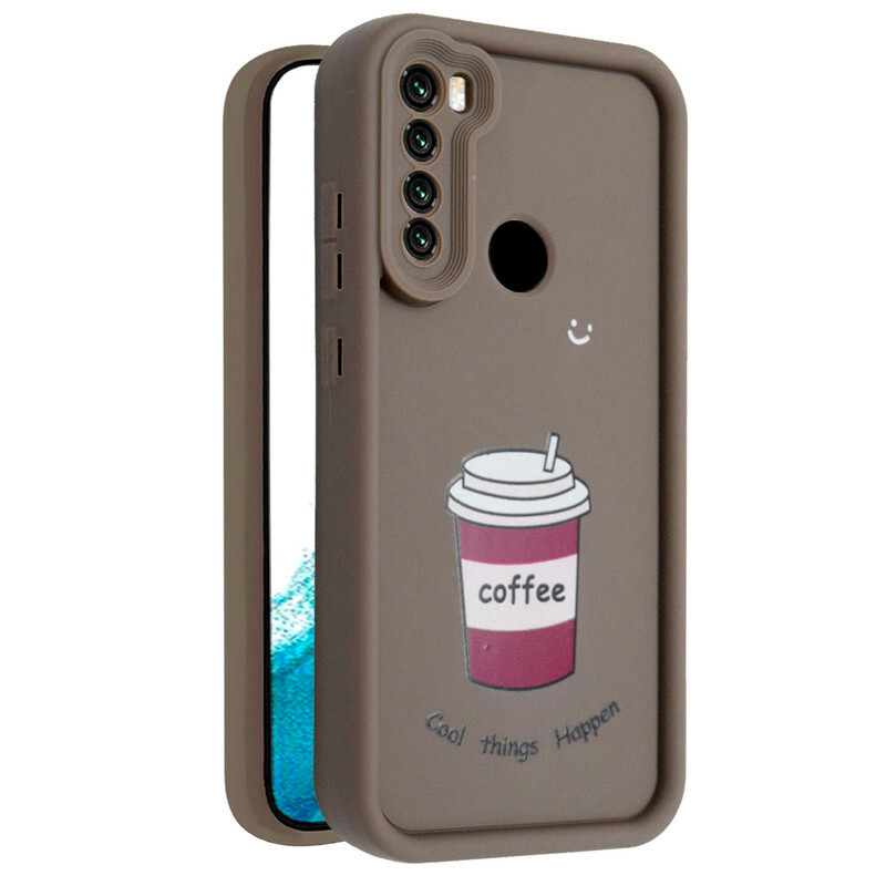 کاور طرح‌دار مدل CafeMood مناسب برای گوشی موبایل شیائومی Redmi Note 8