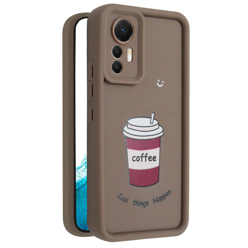 کاور طرح‌دار مدل CafeMood مناسب برای گوشی موبایل شیائومی 12 Lite