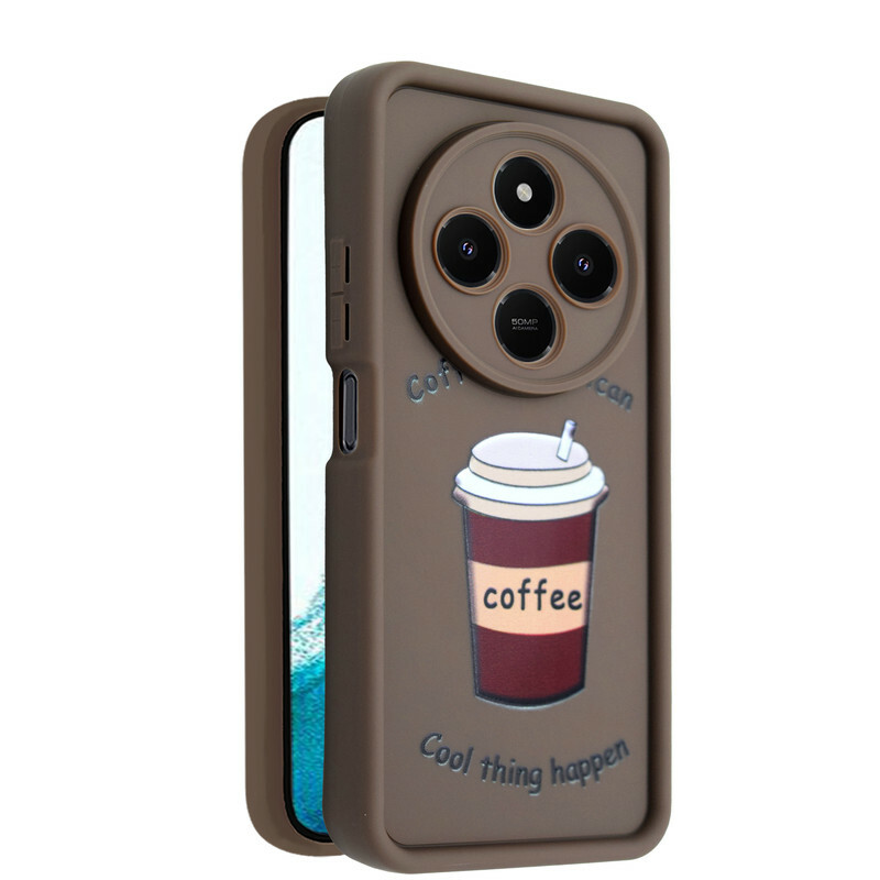 کاور طرح‌دار مدل CafeMood مناسب برای گوشی موبایل شیائومی Redmi A4 / Redmi A3 Pro