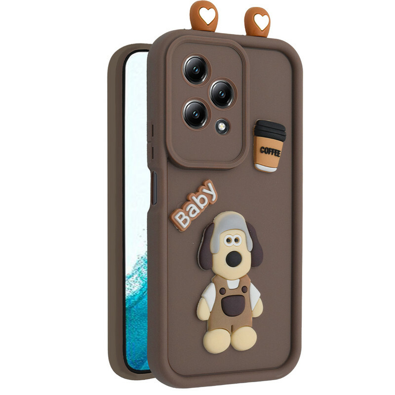 کاور فانتزی مدل KittyDog مناسب برای گوشی موبایل آنر 200 Lite