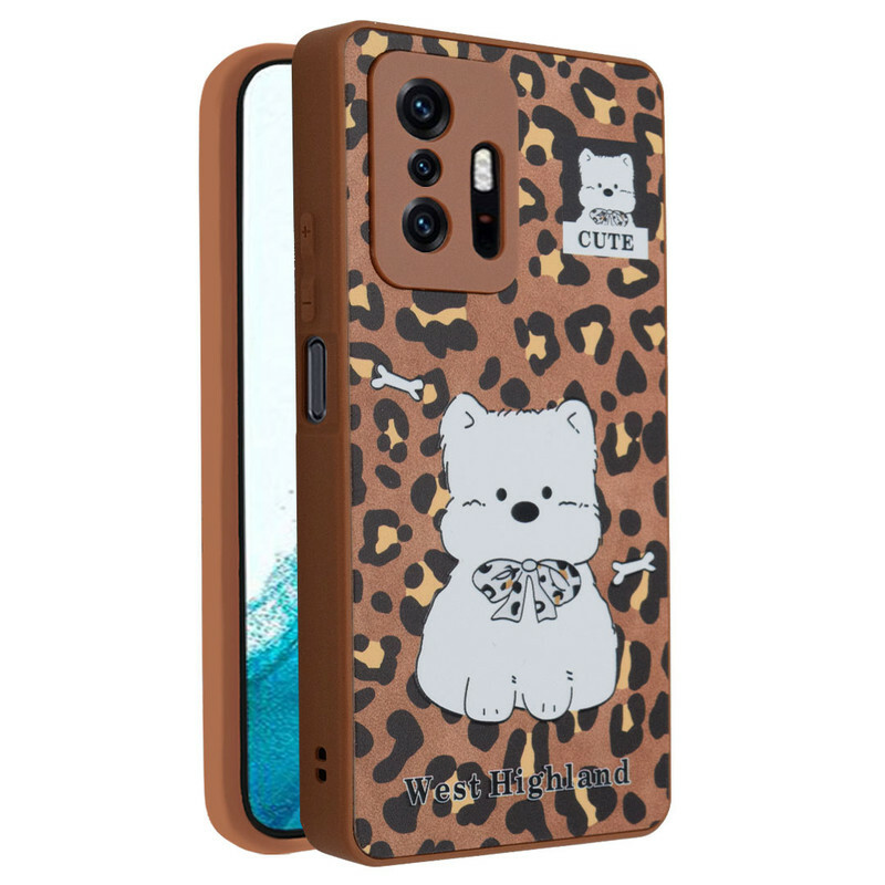 کاور فانتزی مدل Westie طرح پلنگی مناسب برای گوشی موبایل شیائومی 11T / 11T Pro