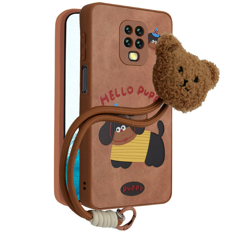 کاور مدل Cuddle Grip مناسب برای گوشی موبایل شیائومی Redmi Note 9S به همراه بند آویز