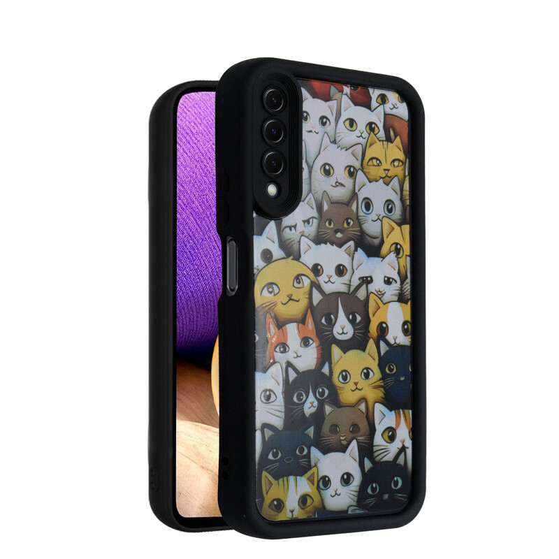 کاور طرح دار مدل CuteCats مناسب برای گوشی موبایل هواوی Y9S