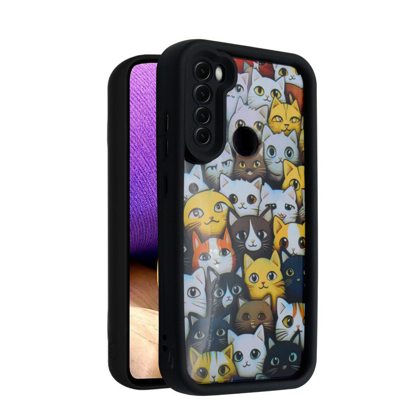 کاور طرح دار مدل CuteCats مناسب برای گوشی موبایل شیائومی Redmi Note 8