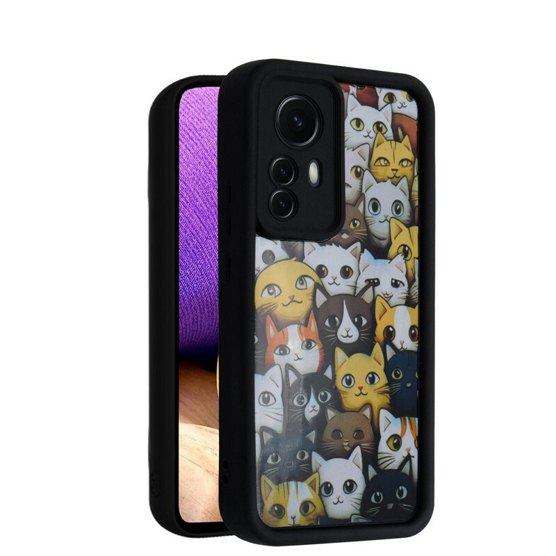 کاور طرح دار مدل CuteCats مناسب برای گوشی موبایل شیائومی 12T / 12T Pro
