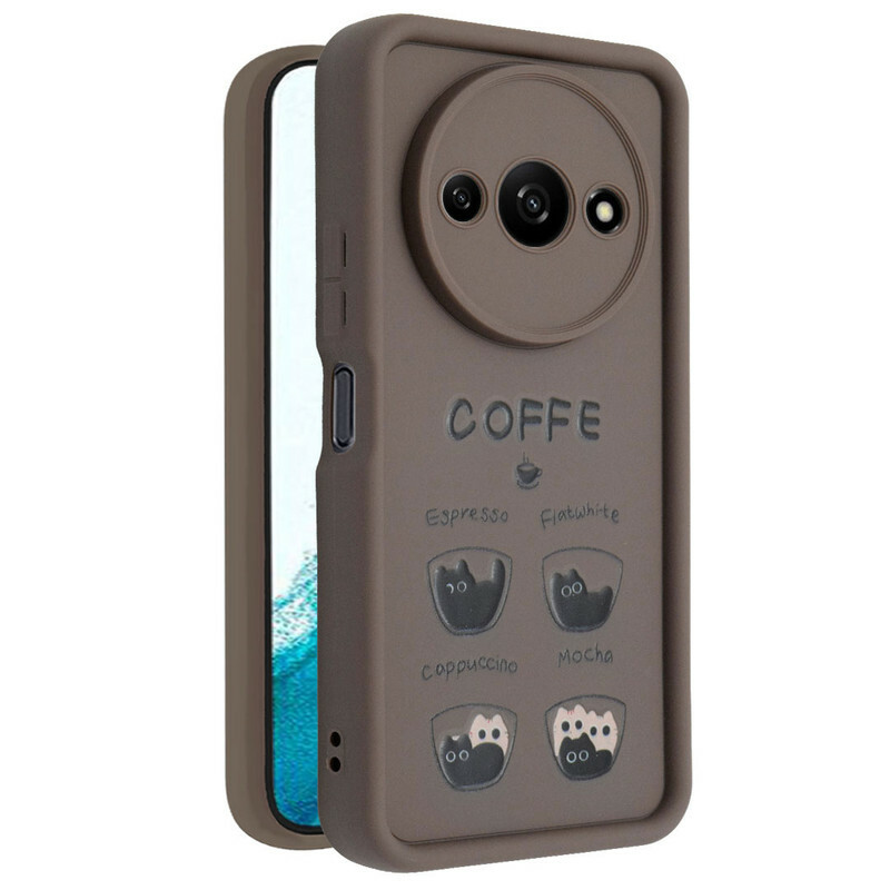 کاور طرح دار مدل MochaMew مناسب برای گوشی موبایل Redmi A3 / A3X