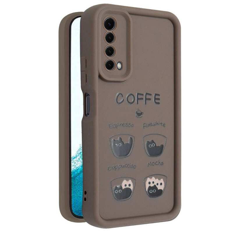 کاور طرح دار مدل MochaMew مناسب برای گوشی موبایل Y7A