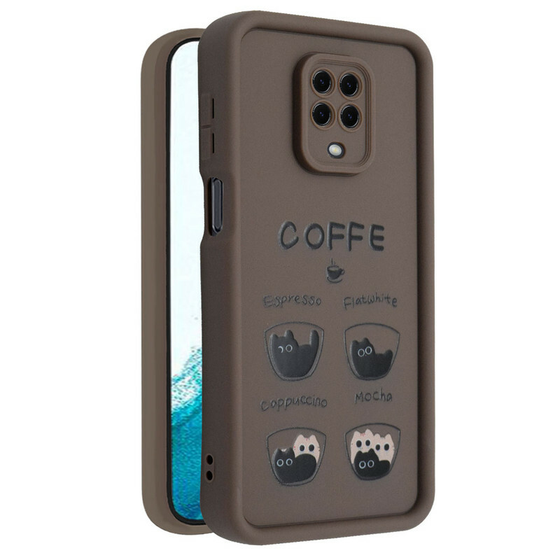 کاور طرح دار مدل MochaMew مناسب برای گوشی موبایل Redmi Note 9S