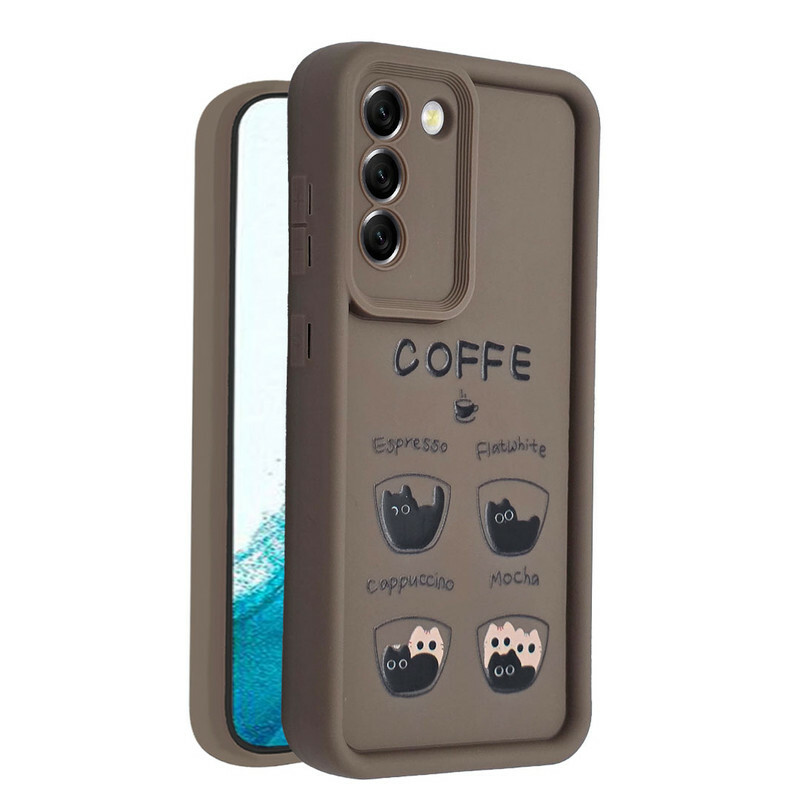 کاور طرح دار مدل MochaMew مناسب برای گوشی موبایل Galaxy S21 FE