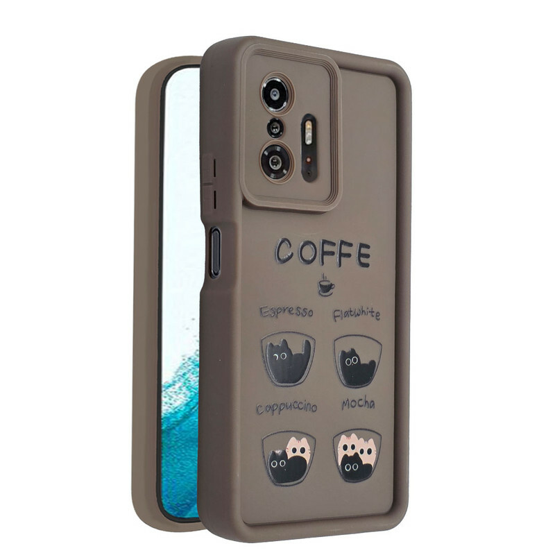 کاور طرح دار مدل MochaMew مناسب برای گوشی موبایل 11T / 11T Pro