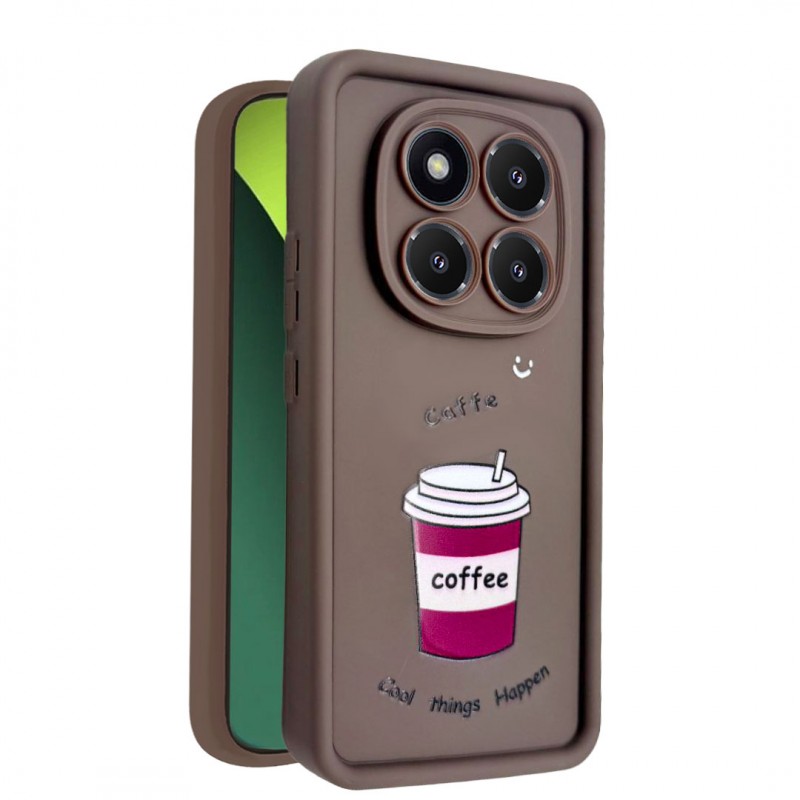 کاور طرح‌دار مدل CafeMood مناسب برای گوشی موبایل شیائومی Poco X7