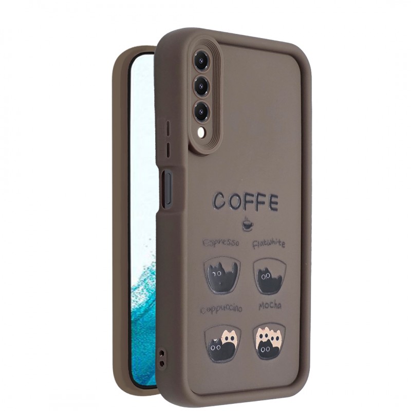 کاور طرح دار مدل MochaMew مناسب برای گوشی موبایل Y9s