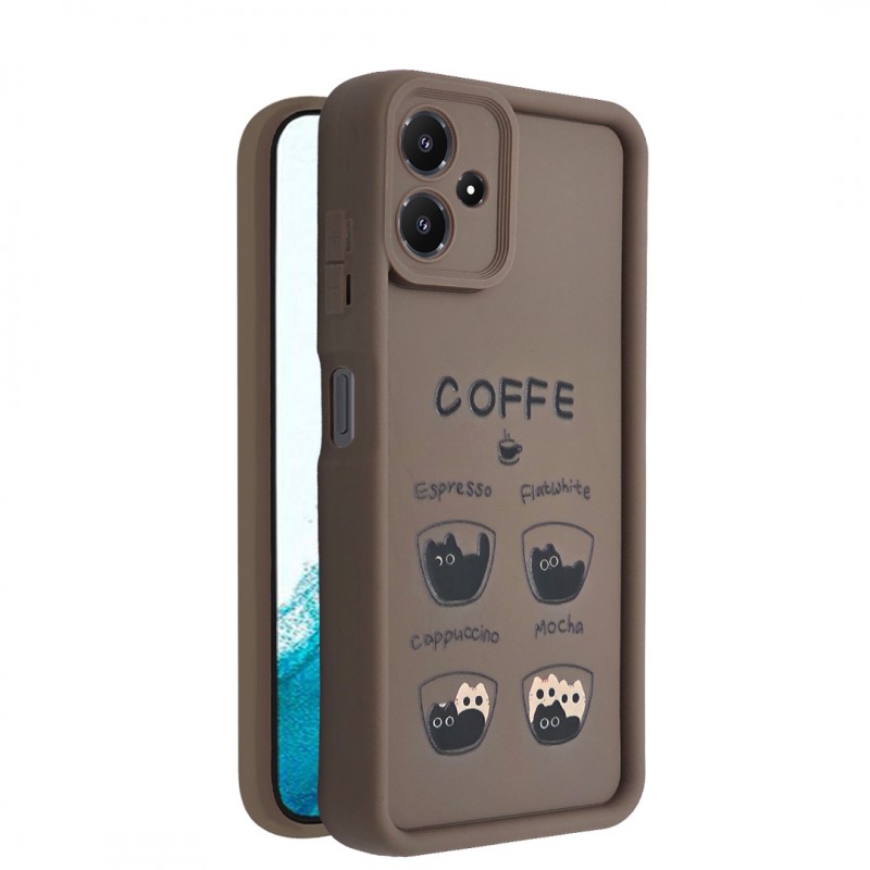 کاور طرح دار مدل MochaMew مناسب برای گوشی موبایل Galaxy A06