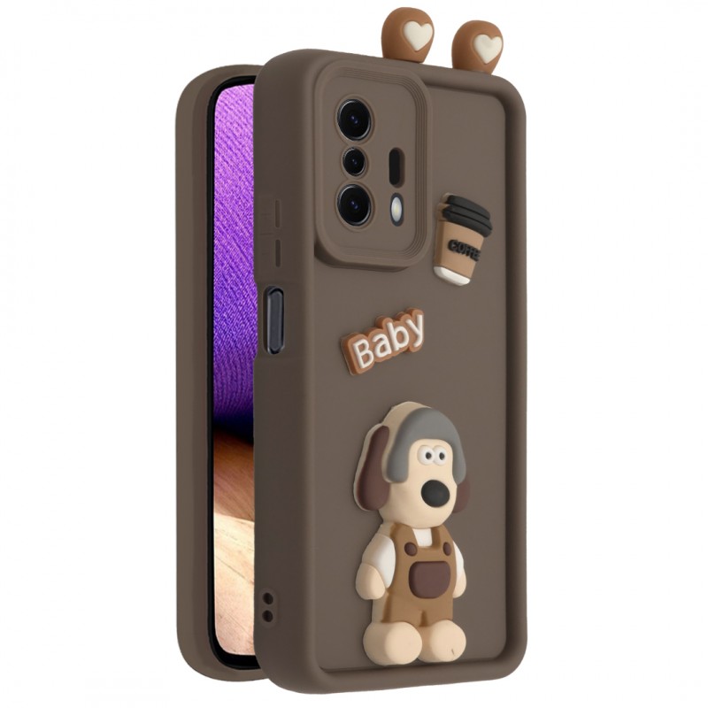 کاور فانتزی مدل KittyDog مناسب برای گوشی موبایل شیائومی 11T / 11T Pro