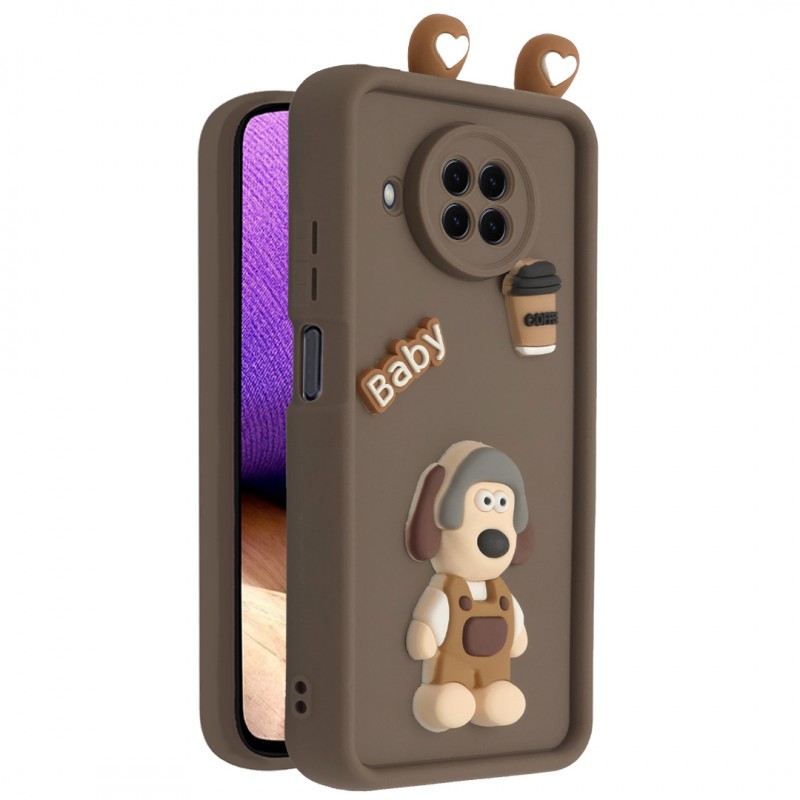 کاور فانتزی مدل KittyDog مناسب برای گوشی موبایل شیائومی Mi 10T Lite 5G