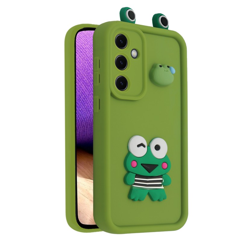 کاور فانتزی مدل GreenFrog مناسب برای گوشی موبایل سامسونگ Galaxy A56
