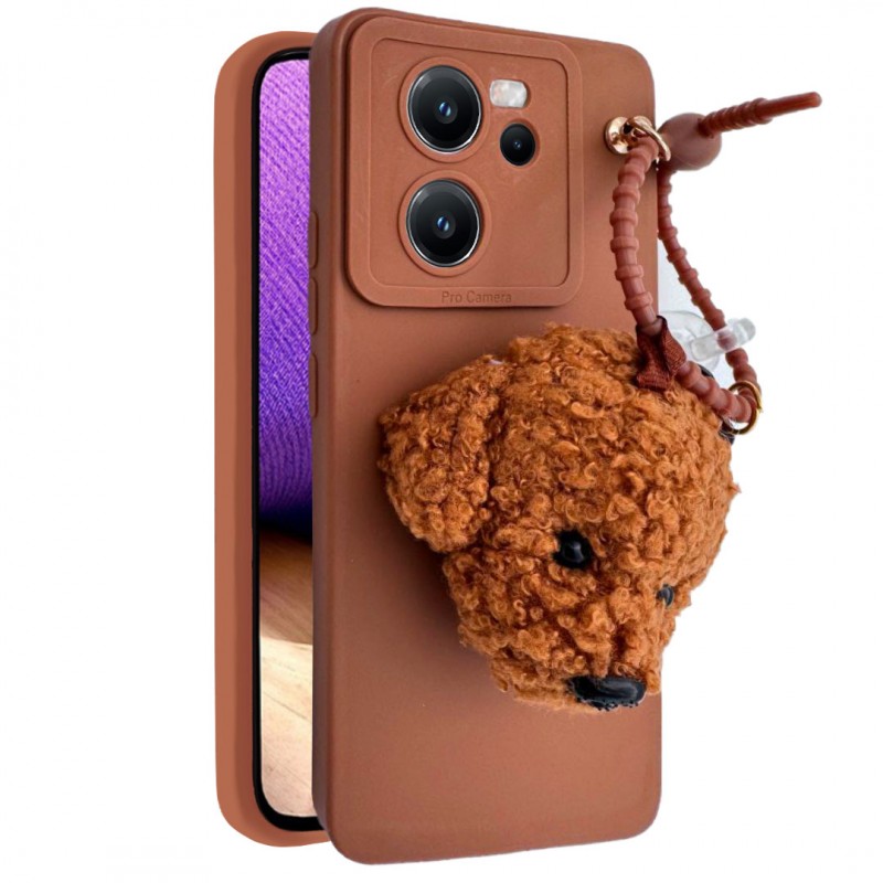 کاور عروسکی پودل مناسب گوشی Redmi Note 14 4G