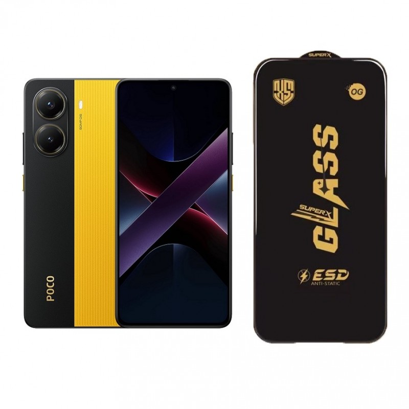 محافظ صفحه نمایش OG GLASS ESD مناسب برای گوشی موبایل شیائومی Poco X7 Pro