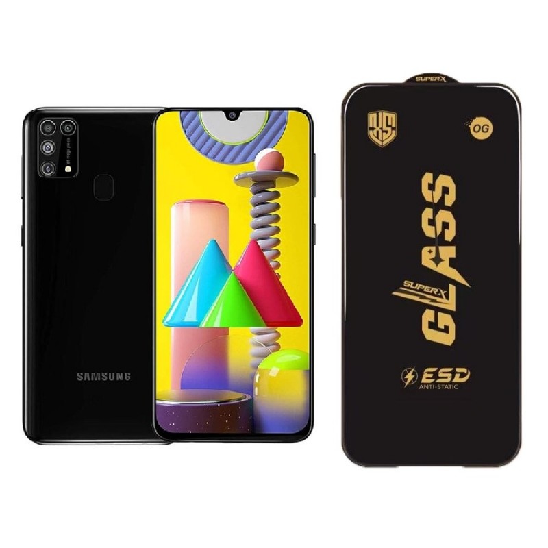 محافظ صفحه نمایش OG GLASS ESD مناسب برای گوشی موبایل سامسونگ Galaxy M31