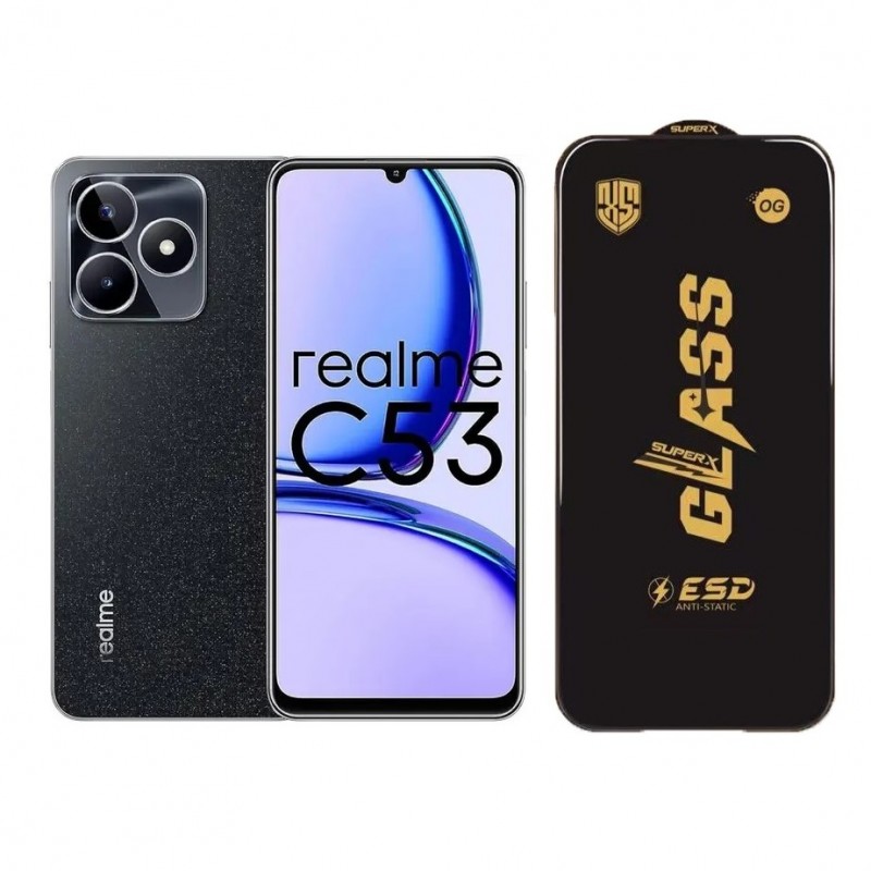 محافظ صفحه نمایش OG GLASS ESD مناسب برای گوشی موبایل ریلمی C53