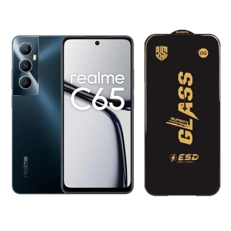 محافظ صفحه نمایش OG GLASS ESD مناسب برای گوشی موبایل ریلمی C75