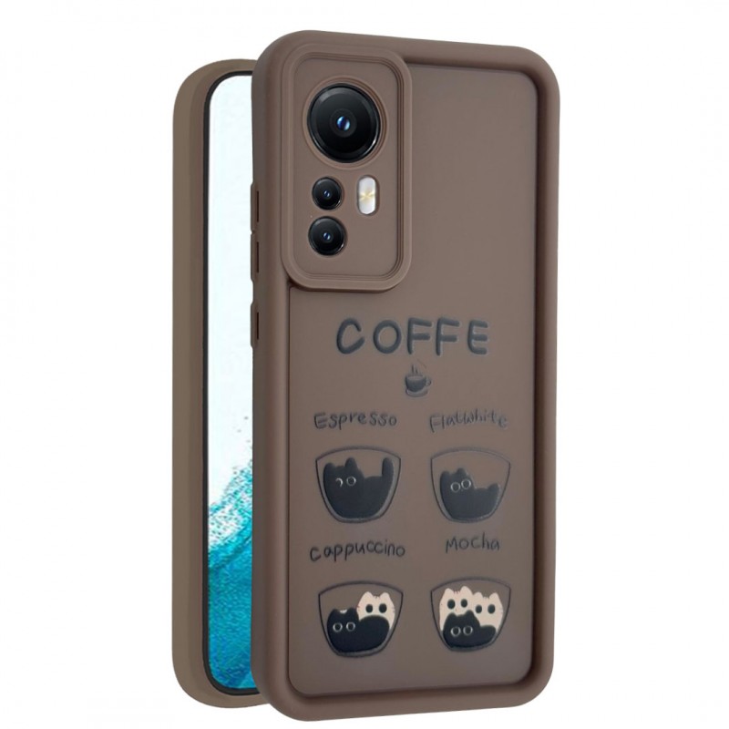 کاور طرح دار مدل MochaMew مناسب برای گوشی موبایل شیائومی 12 / 12S / 12X