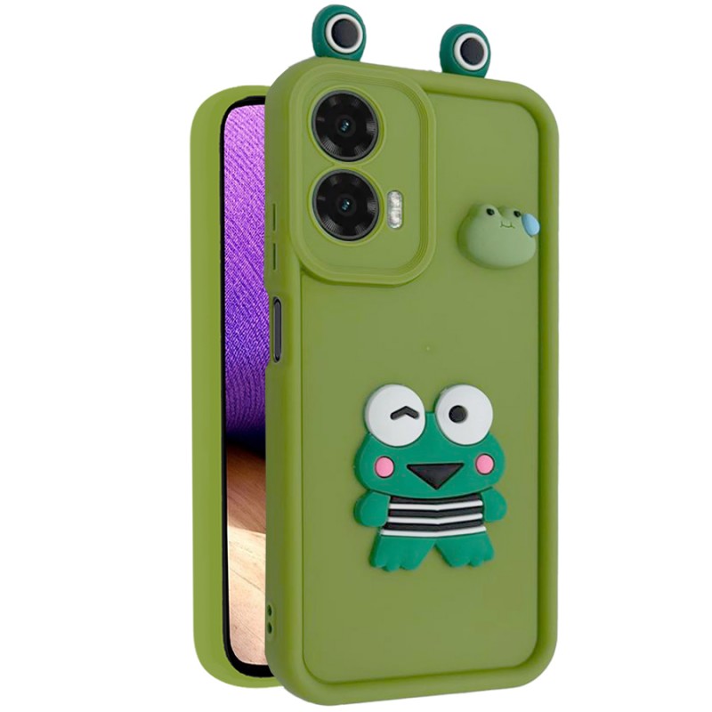 کاور فانتزی مدل GreenFrog مناسب برای گوشی موبایل موتورولا Moto G35