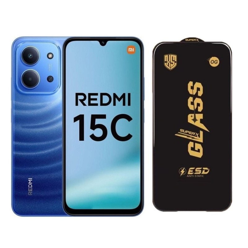 محافظ صفحه نمایش OG GLASS ESD مناسب برای گوشی موبایل شیائومی Redmi 15C 4G / Poco C85