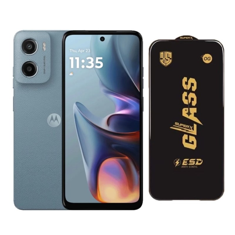 محافظ صفحه نمایش OG GLASS ESD مناسب برای گوشی موبایل موتورولا Moto E15/G05