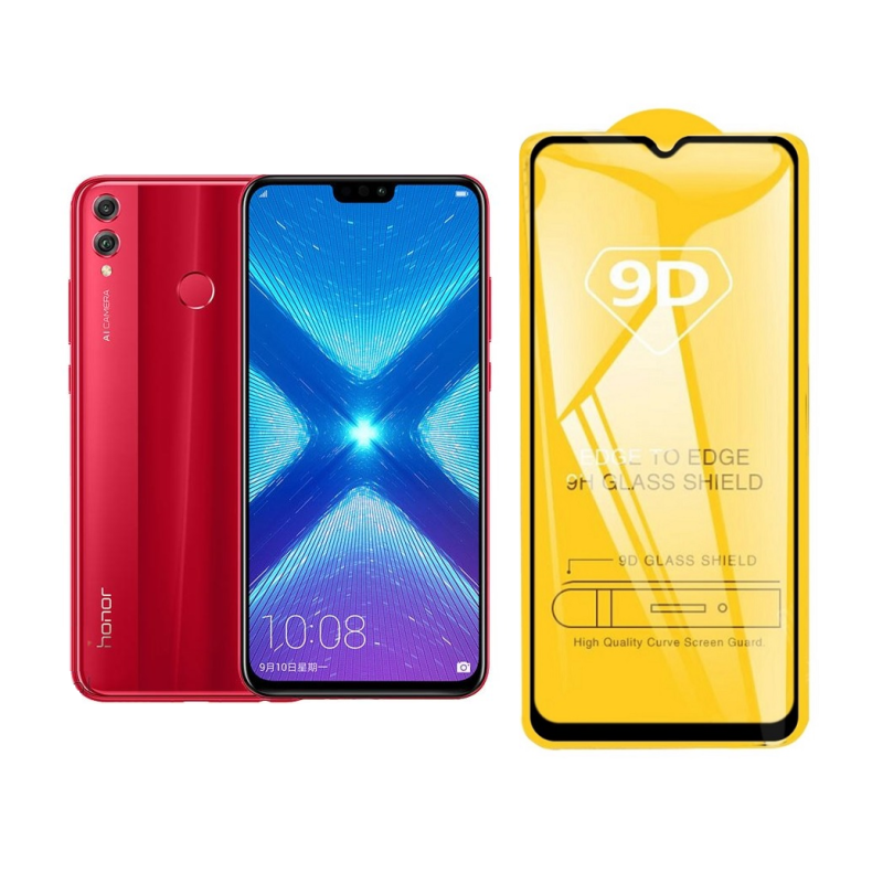 محافظ صفحه نمایش 9D 9H Glass مناسب برای گوشی موبایل آنر Honor 8X