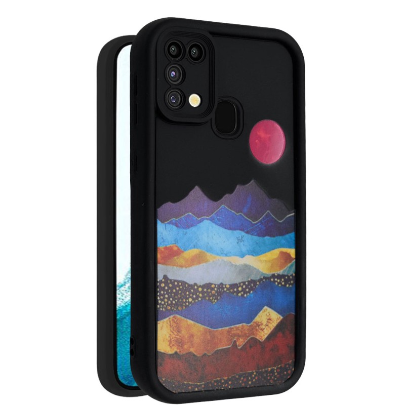کاور طرح‌دار مدل ColorPeak مناسب برای گوشی موبایل سامسونگ Galaxy M31