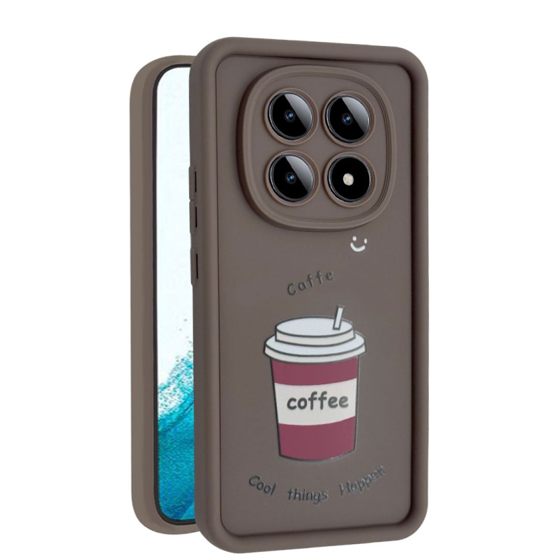 کاور طرح‌دار مدل CafeMood مناسب برای گوشی موبایل شیائومی Redmi Note 15 Pro Plus